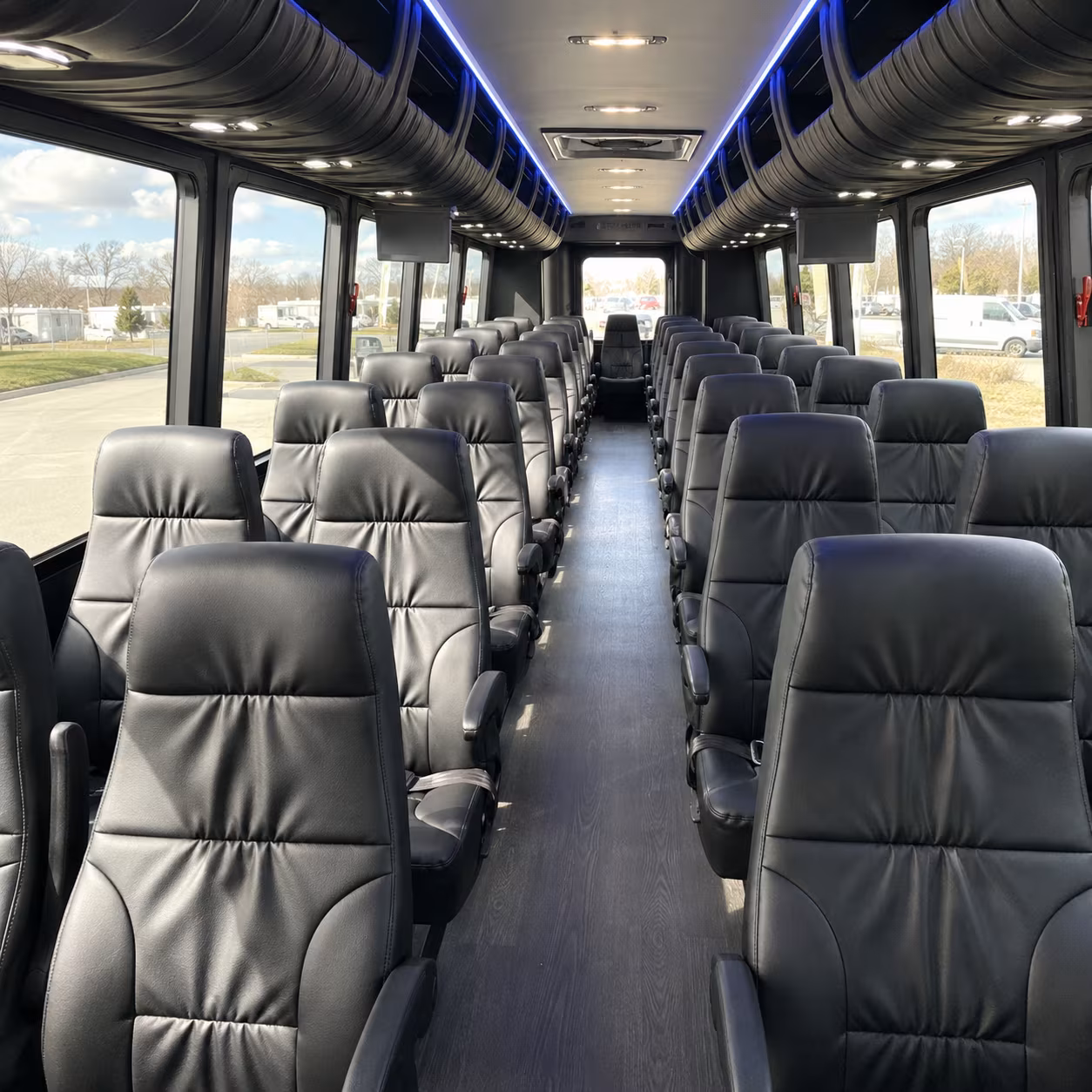 knoxville airport transportation onboard seating