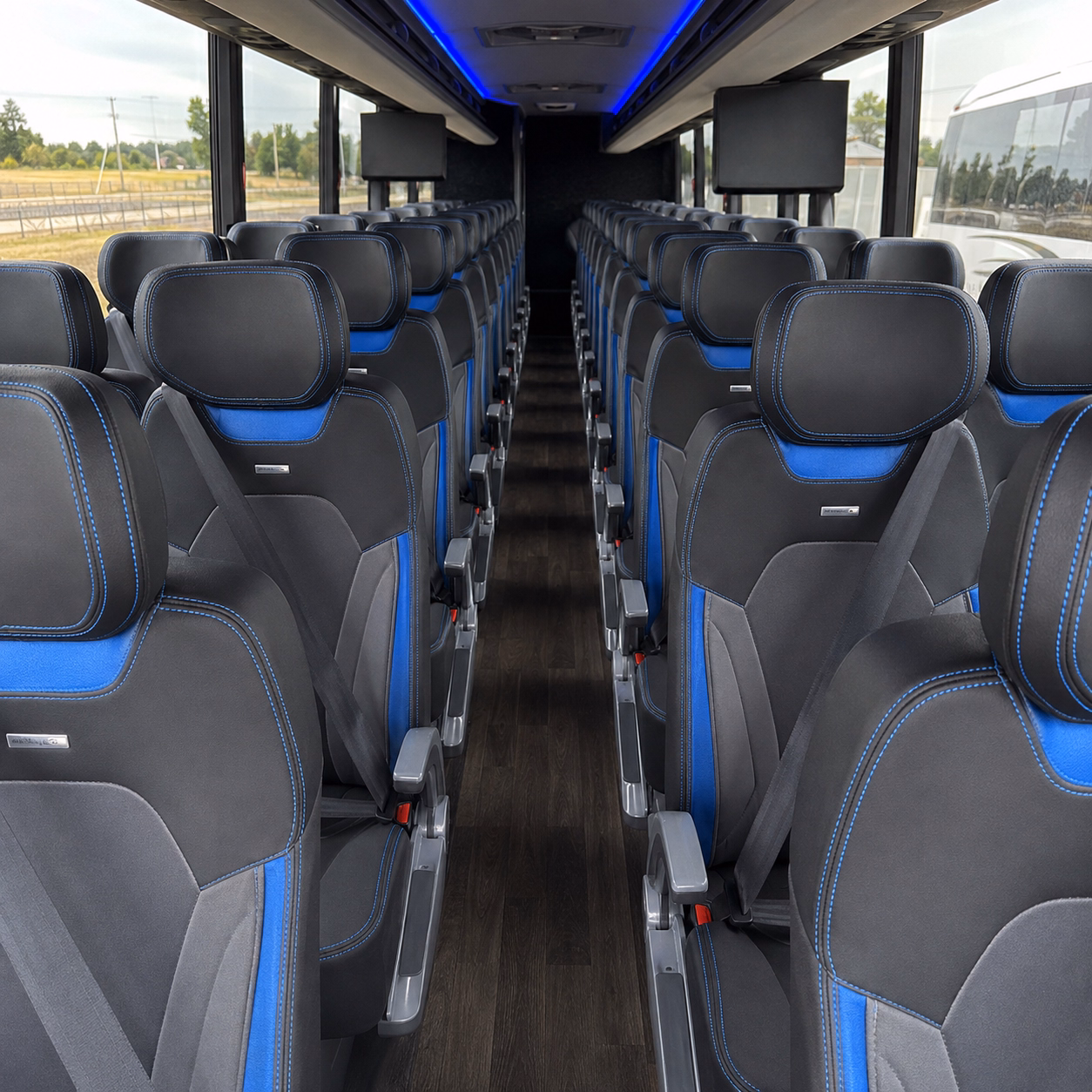 knoxville concert transportation onboard seating